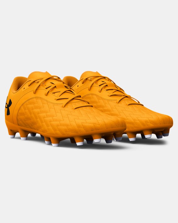 Men's UA Magnetico Select 2.0 FG Soccer Cleats, Orange, pdpMainDesktop image number 3